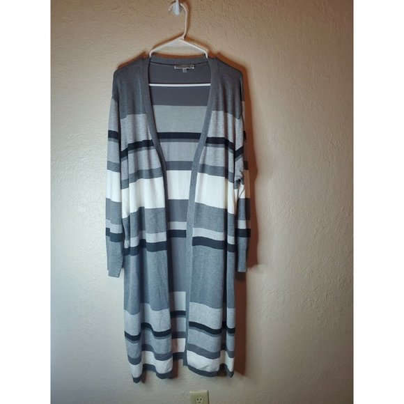 Liquid by Sioni Open Cardigan Sweater Long Sleeve Women’s Size 1X - Picture 1 of 3